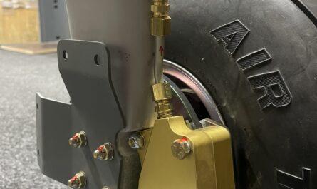 Matco brakes, PVC brake line with NPT fitting