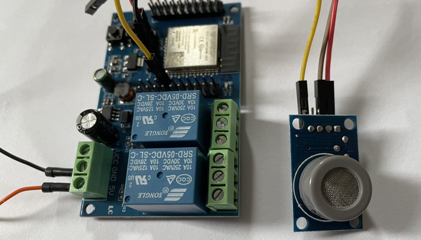 ESP32 Trim Controller MQ-7 CO-Sensor